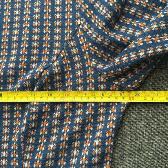 Anthropology Jacquard A-Line Sweater Mini Dress Size Large - Picture 8 of 13